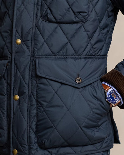 Ralph Lauren The Beaton Quilted Jacket | College Navy