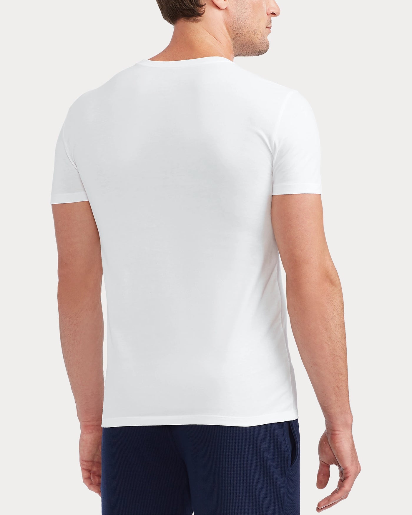 Ralph Lauren Slim Crewneck 3-Pack | White