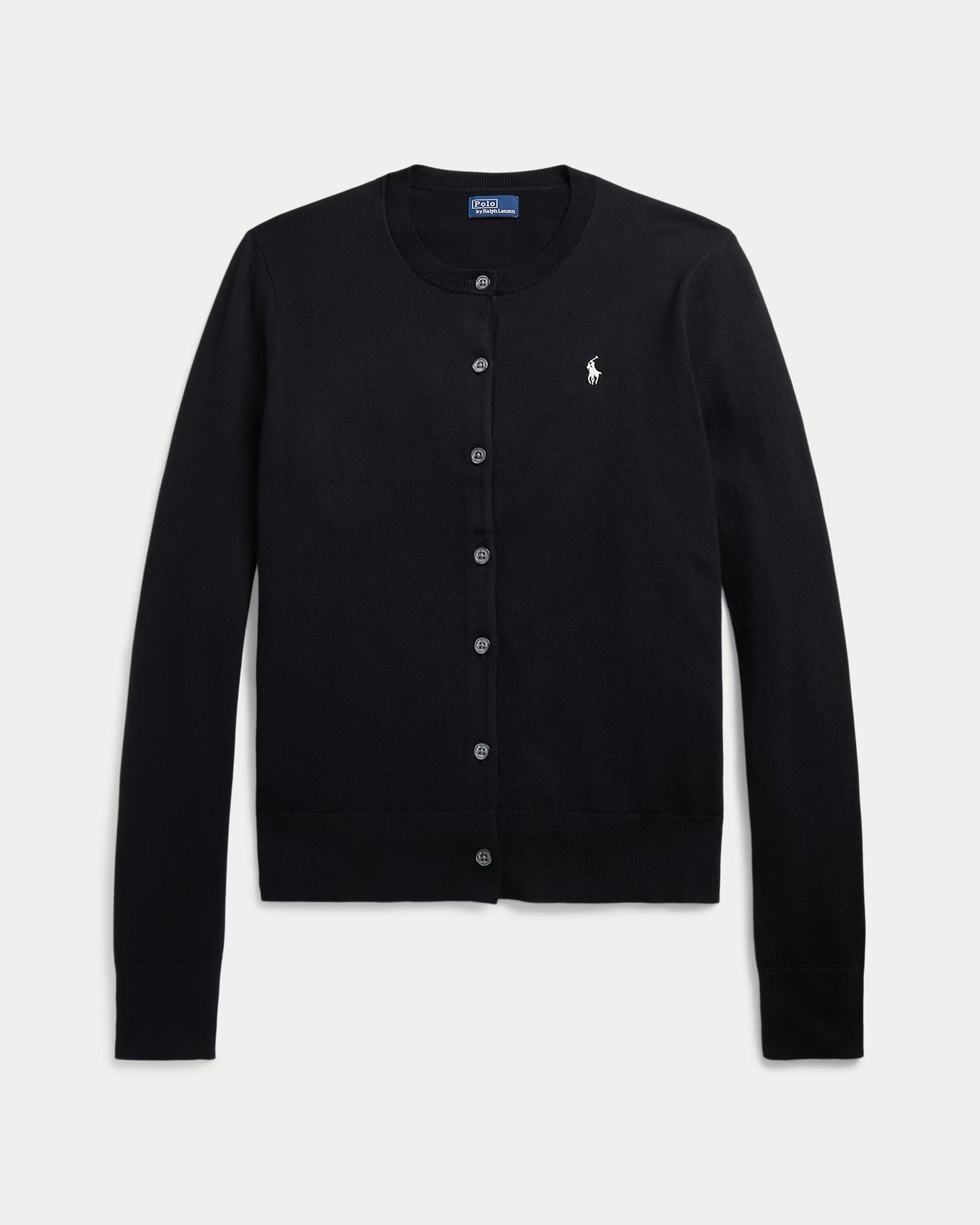 Ralph Lauren Cotton-Blend Cardigan | Black