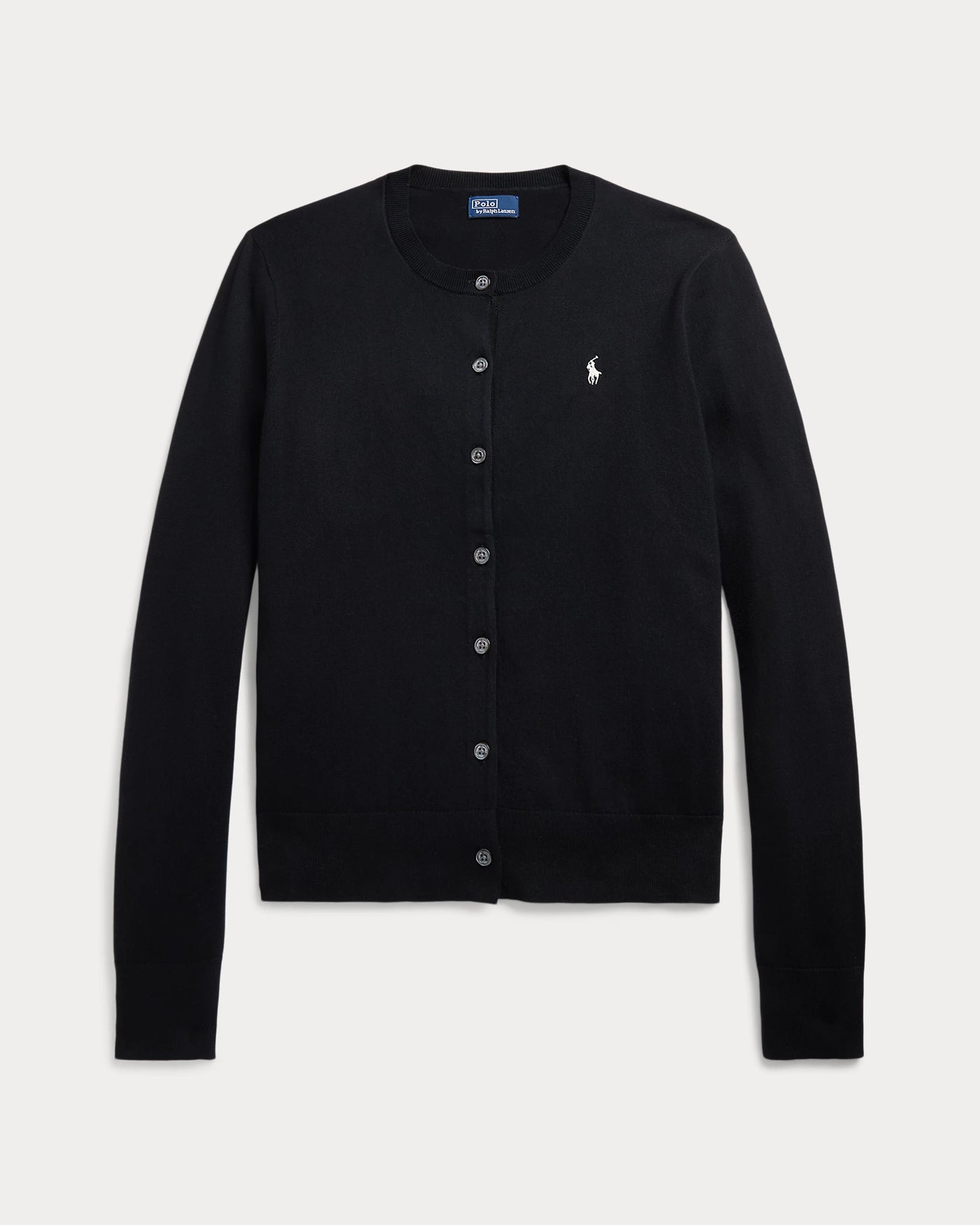 Ralph Lauren Cotton-Blend Cardigan | Black