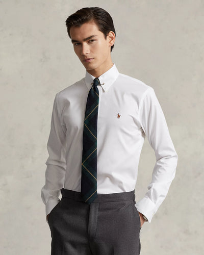 Ralph Lauren Custom Fit Oxford Shirt | White