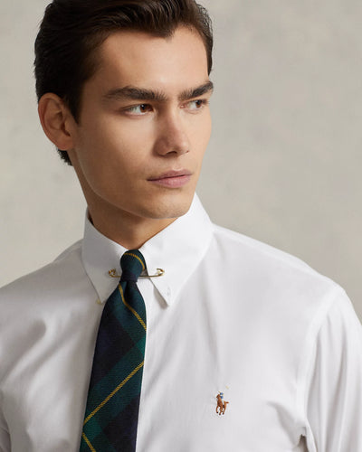 Ralph Lauren Custom Fit Oxford Shirt | White