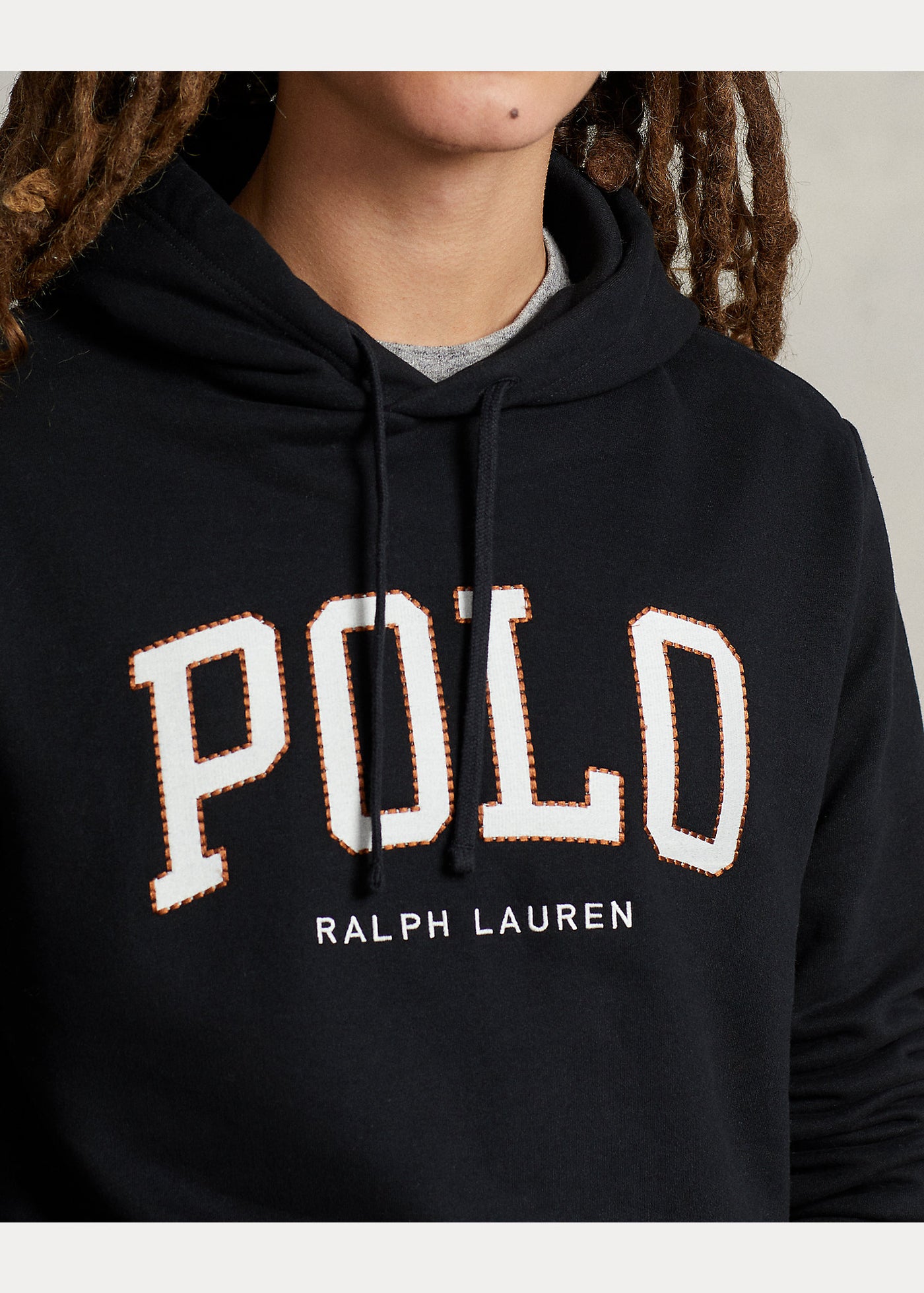 Ralph Lauren The RL Fleece Logo Hoodie | Black