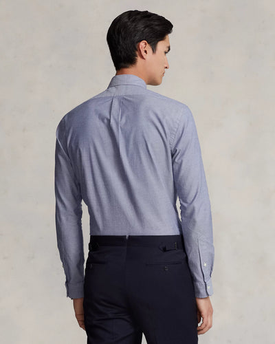 Ralph Lauren Custom Fit Stretch Oxford Shirt | Navy