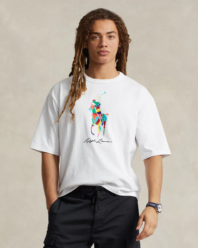 Ralph Lauren Relaxed Fit Big Pony Jersey T-Shirt | White