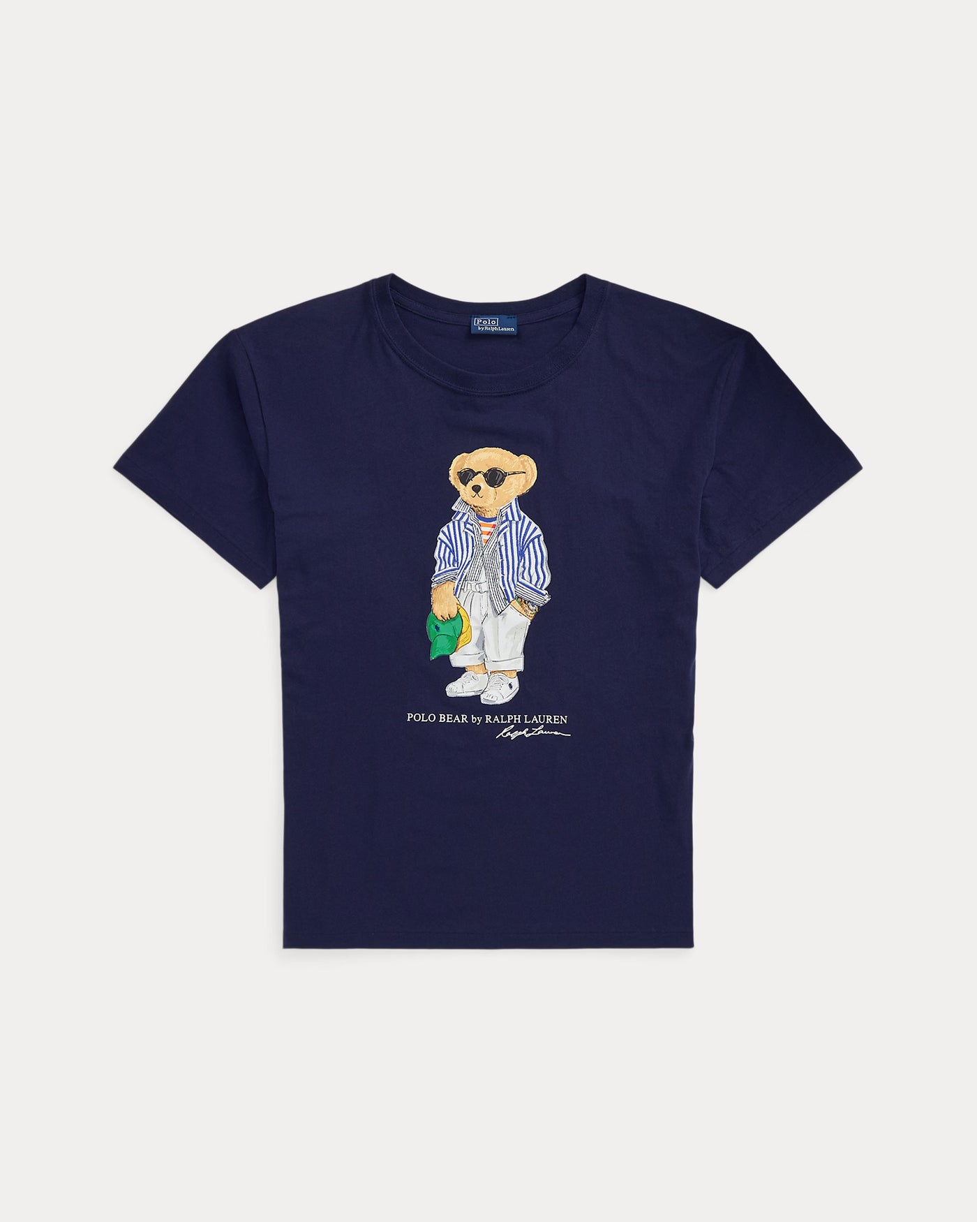 Ralph Lauren Polo Bear Cotton Jersey T-Shirt | Cruise Navy