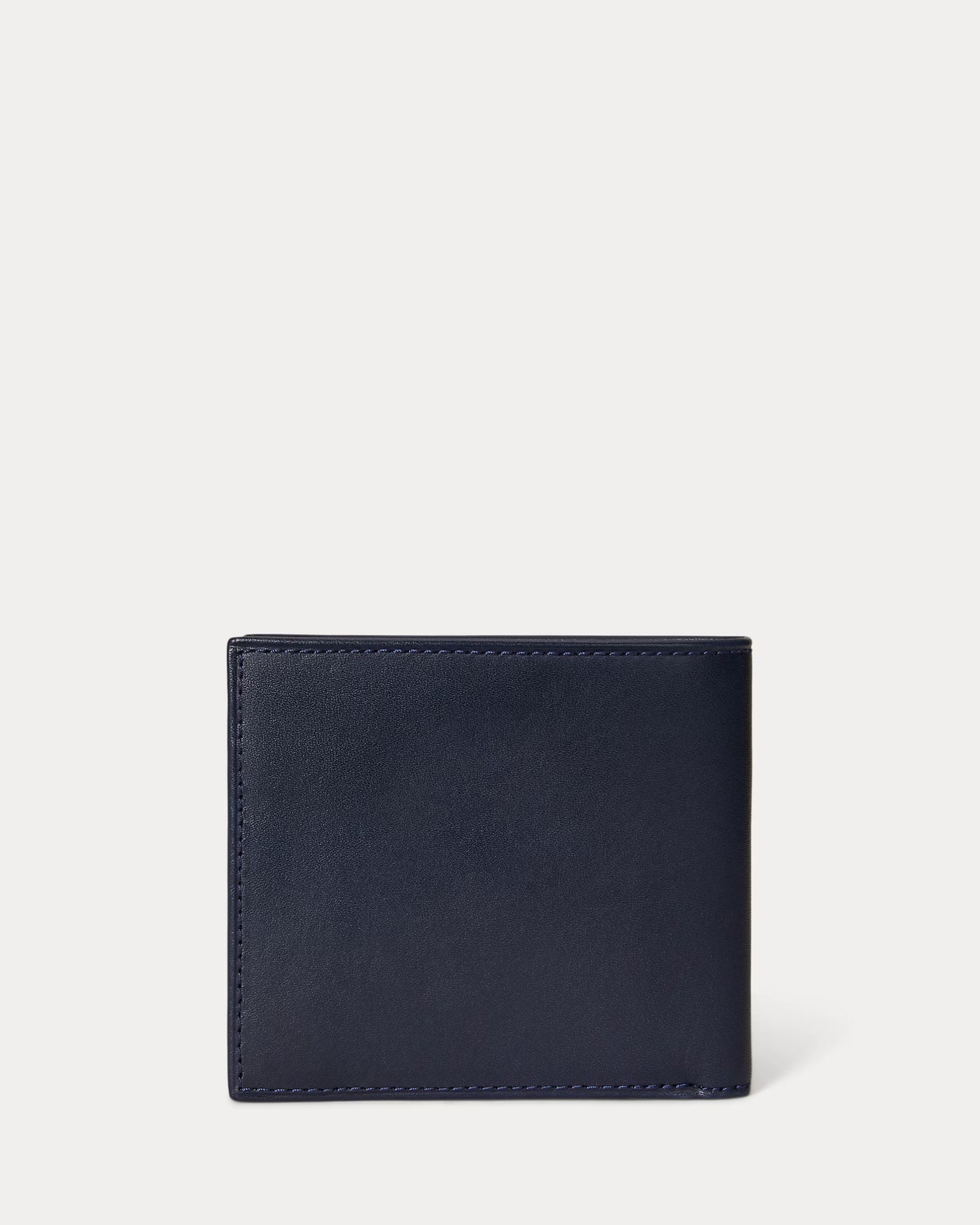 Ralph Lauren Polo Bear Leather Billfold Coin Wallet | Newport Navy