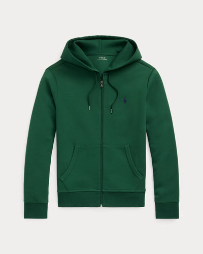 Ralph Lauren Double-Knit Full-Zip Hoodie | Vintage Pine