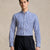 Ralph Lauren Custom Fit Stretch Poplin Shirt | Blue/Bengal