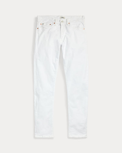 Ralph Lauren Sullivan Slim Polo Pony Stretch Jean | White