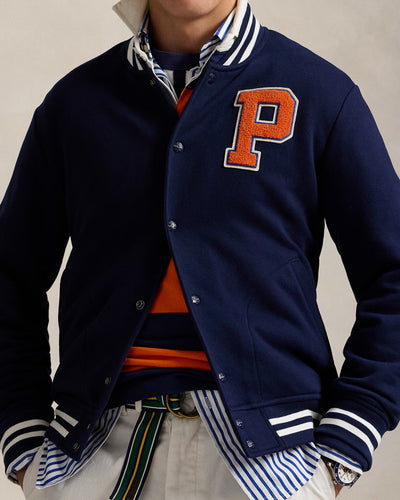 Ralph Lauren The RL Fleece Baseball Jacket | Cruise Navy