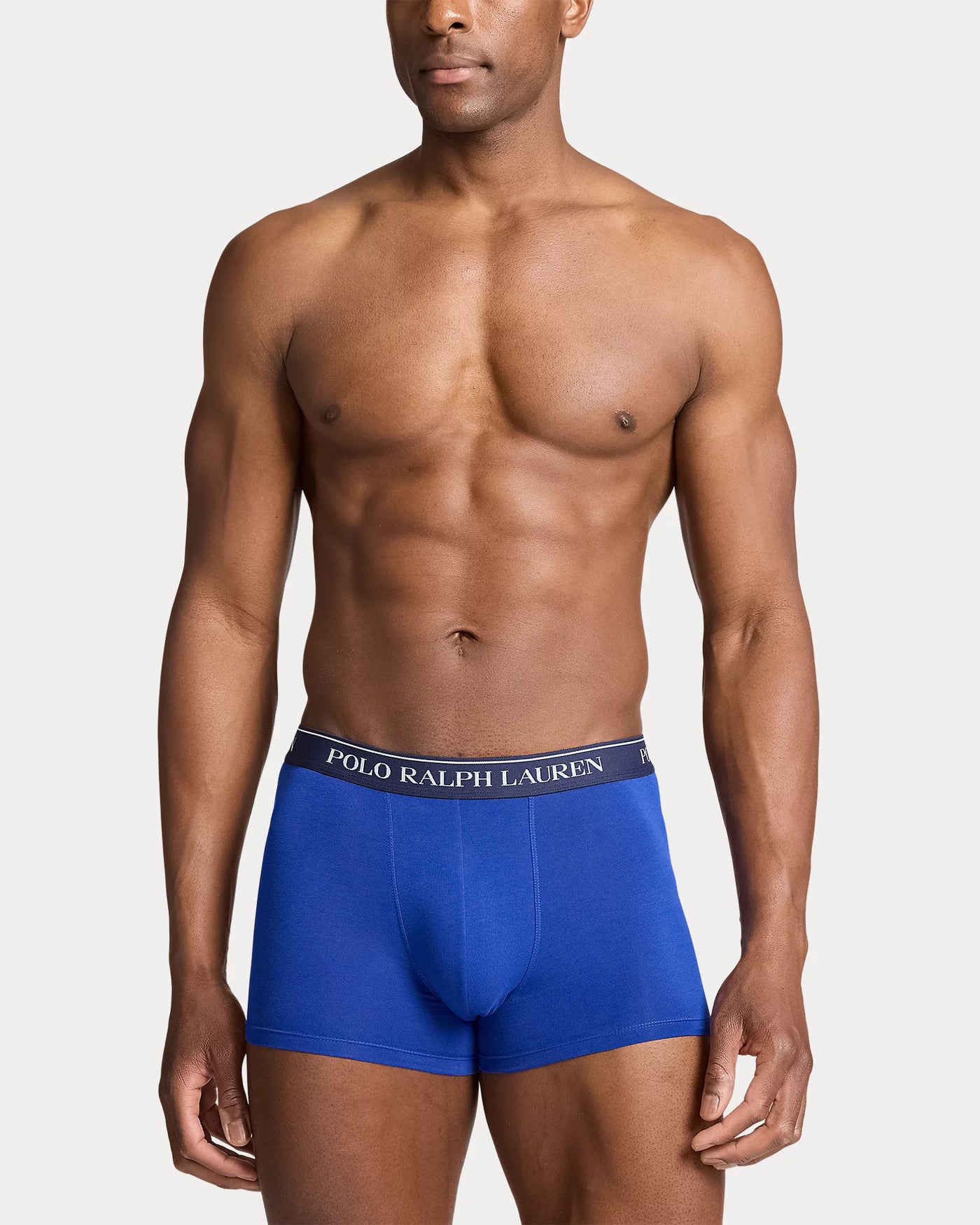 Ralph Lauren Classic Stretch-Cotton Trunk 3-Pack | Navy/Red/Blue