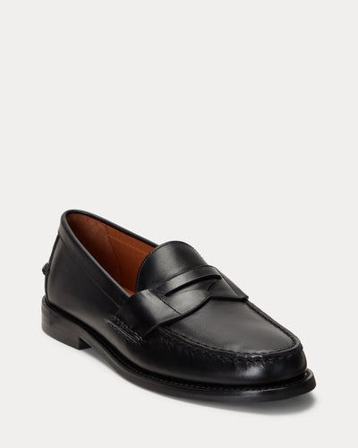 Ralph Lauren Alston Leather Penny Loafer | Black