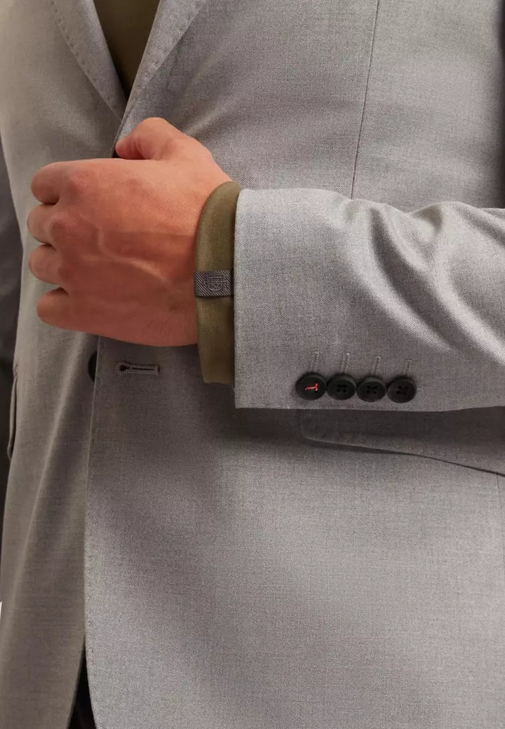 Ted Baker Saisonj Slim Fit Wool Blend Suit With Stretch | Light Grey