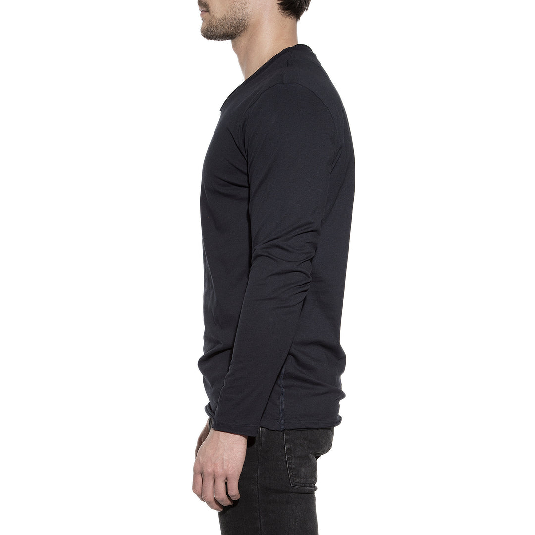 Bread & Boxers Relaxed Men's Underwear Long Sleeve | DARK NAVY