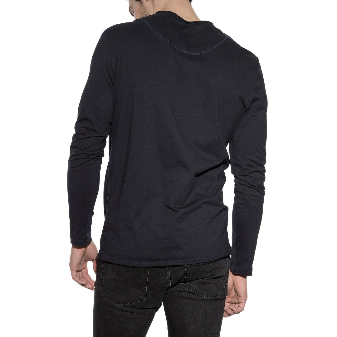 Bread & Boxers Relaxed Men's Underwear Long Sleeve | DARK NAVY