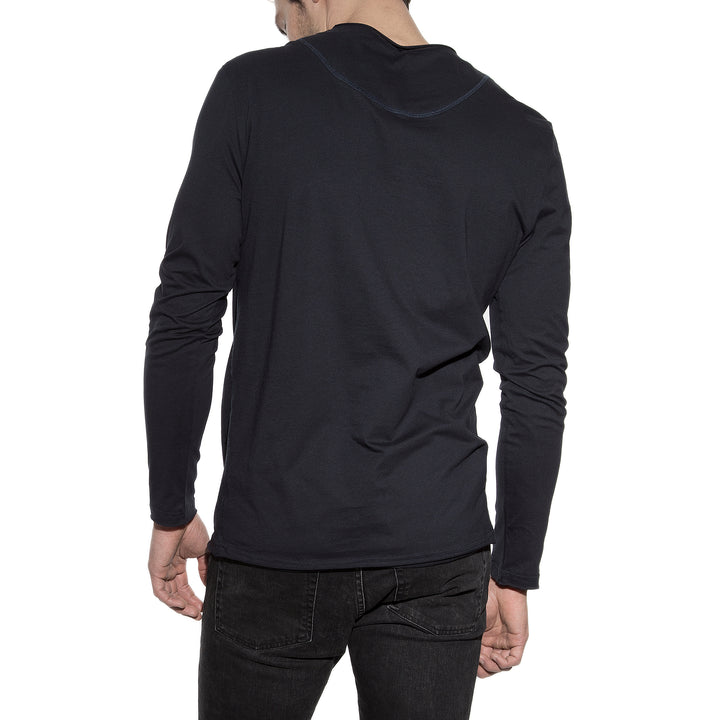 Bread & Boxers Relaxed Men's Underwear Long Sleeve | DARK NAVY