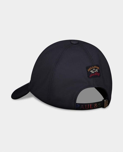 Paul & Shark Baseball Cap with Multicolor Embroidery Tape | Navy