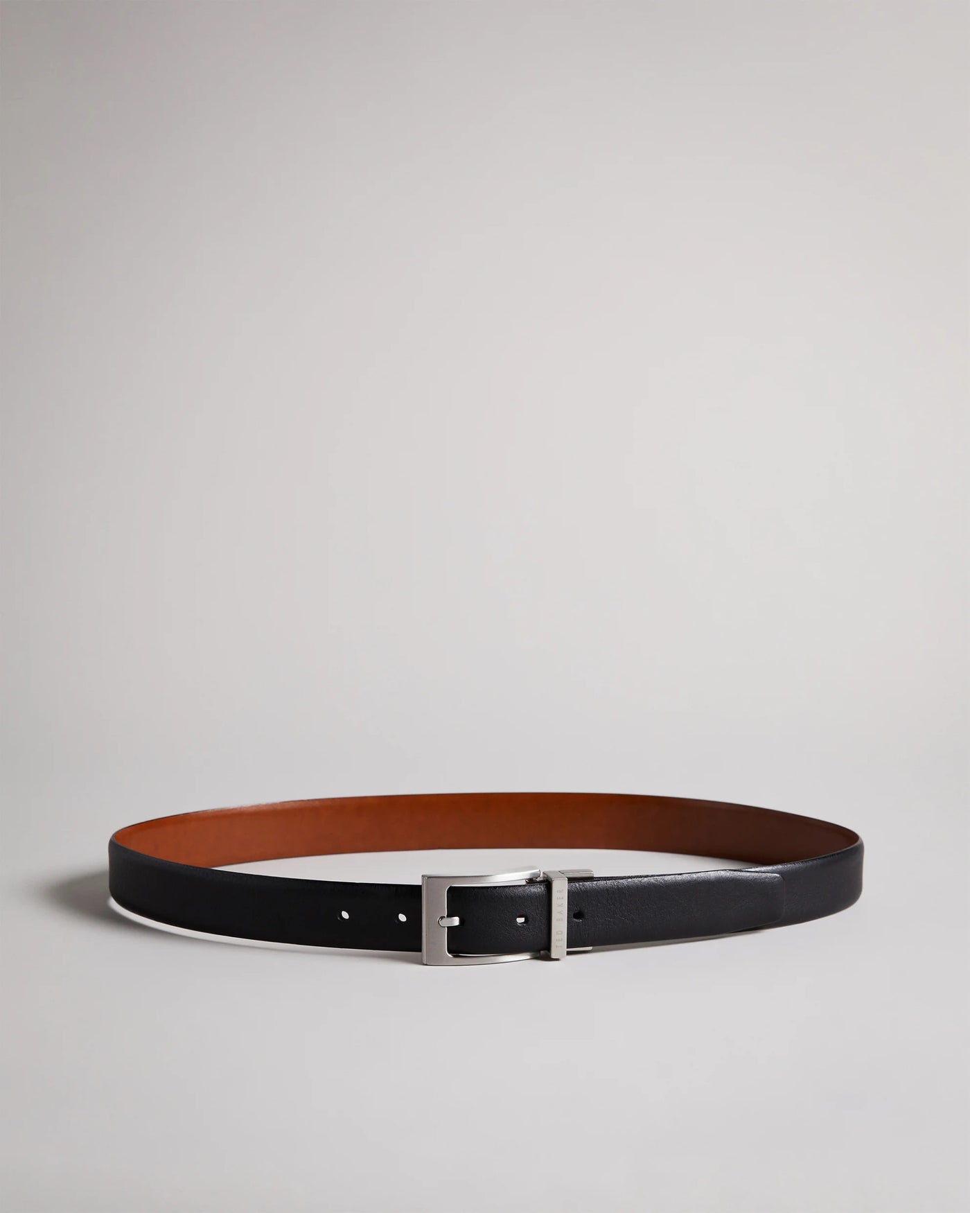 Ted Baker Karmer Reversible Leather Belt | Black/Tan