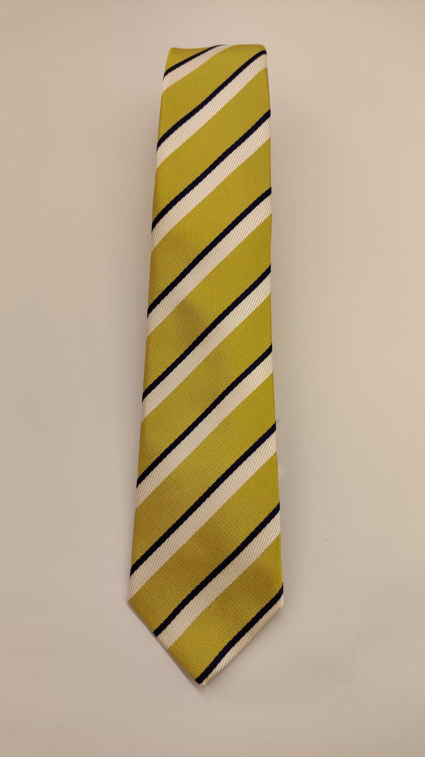Lanvin Tie Silk with Cotton | Yellow