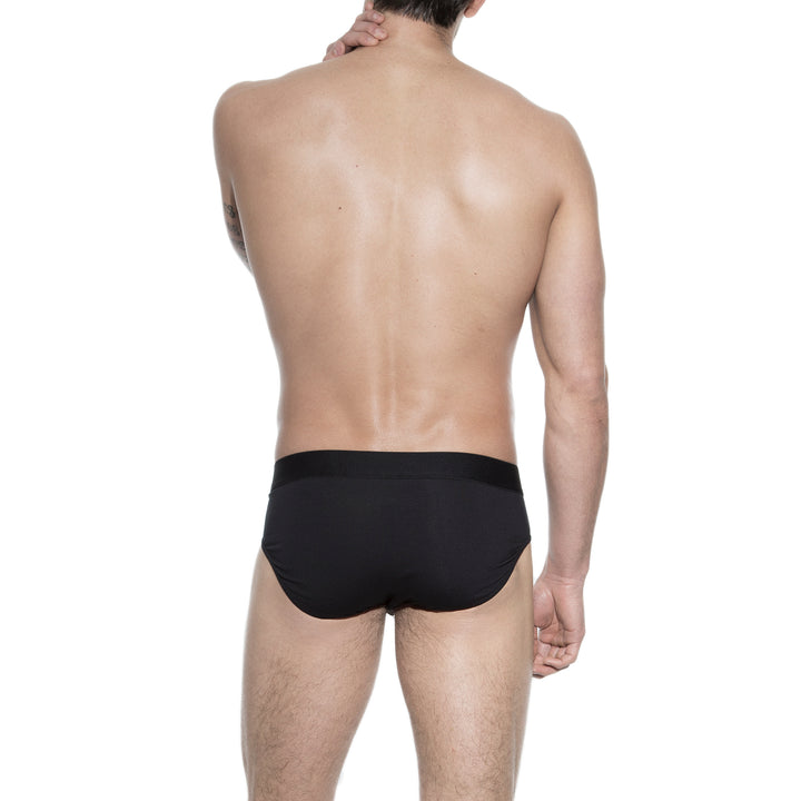 Bread & Boxers Men's Underwear Brief | BLACK