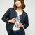 Penny Black Reversible Padded Jacket | Navy Blue