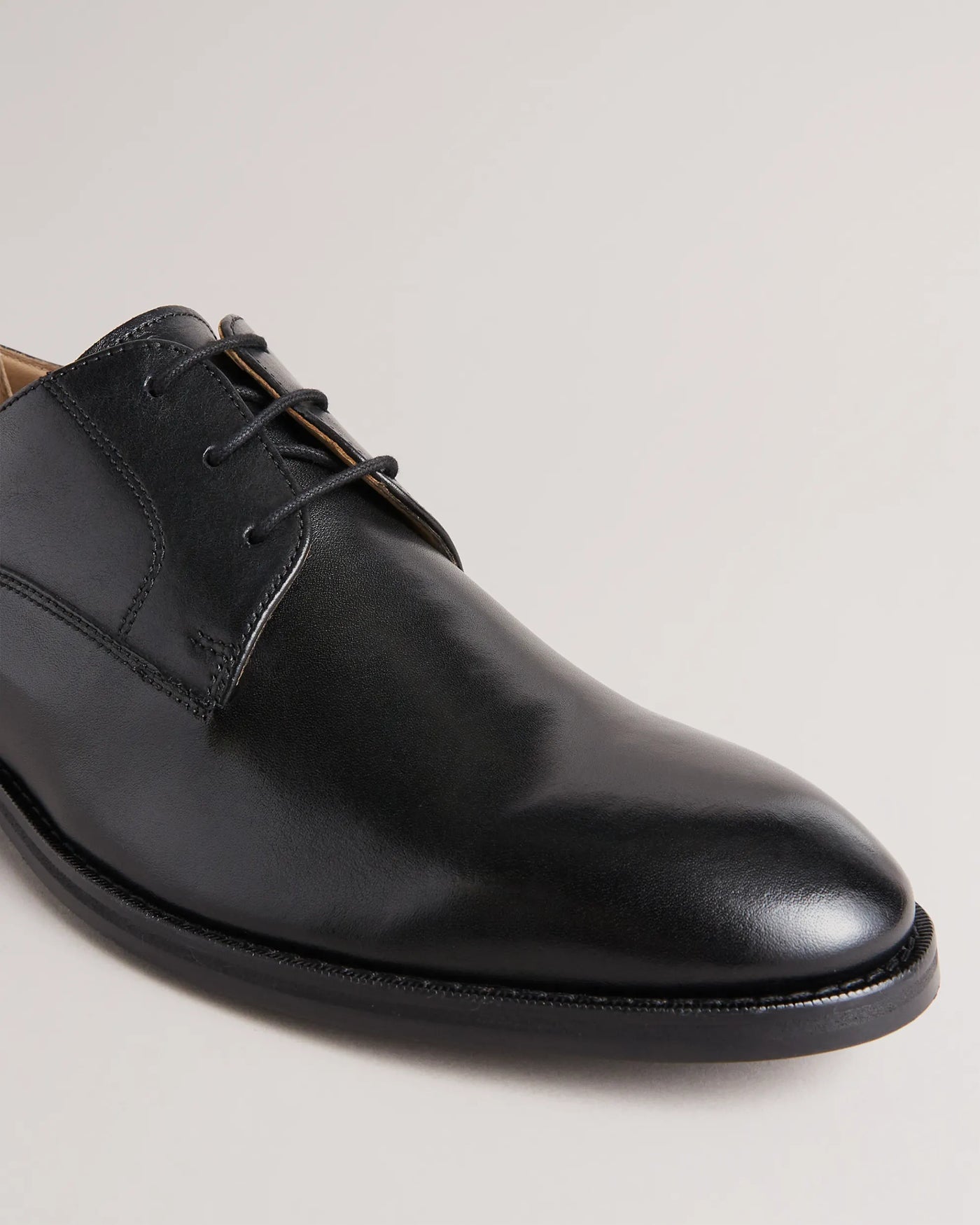 Ted Baker Kampten Formal Leather Derby Shoes | Black