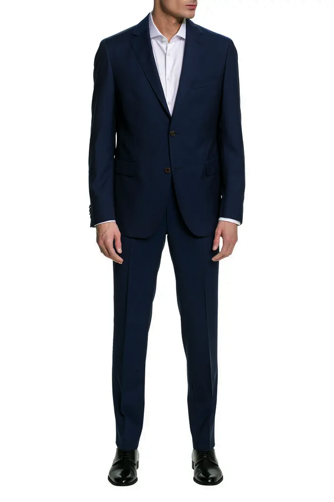 Edward Dressler Suit Shaped Fit | Navy Blue