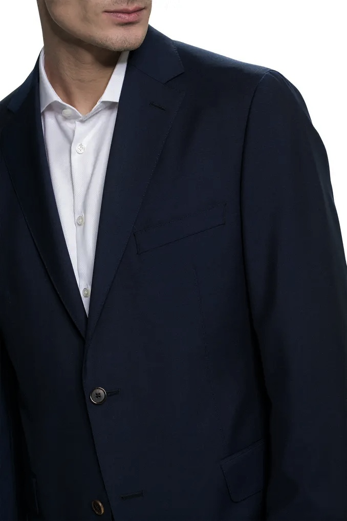 Edward Dressler Suit Shaped Fit | Navy Blue