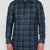 Paul Smith Shirt Checked Tailored Fit | Green / Blue