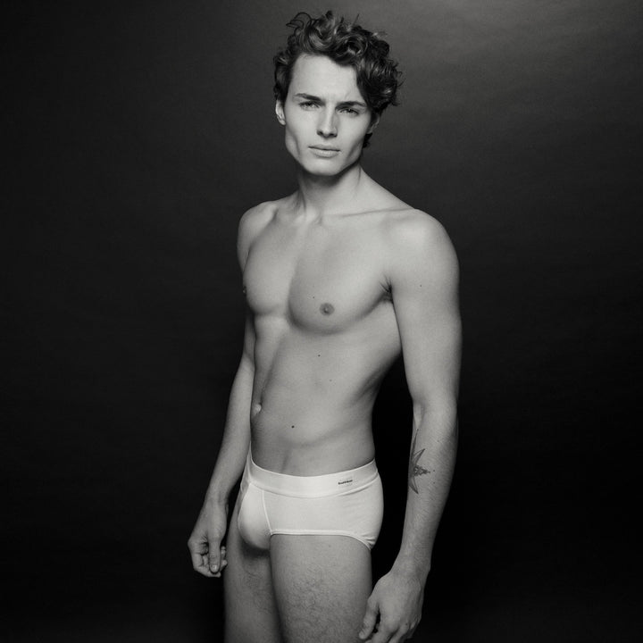 Bread & Boxers Men's Underwear Bread & Boxers Men's Underwear Brief | WHITE