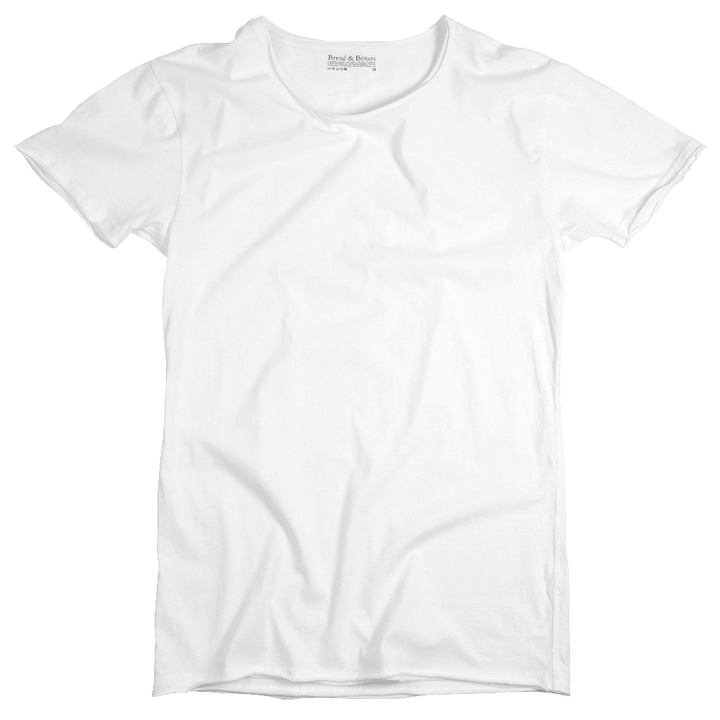 Bread & Boxers Men's Underwear Bread & Boxers Men's Underwear Crew-Neck Relaxed | WHITE