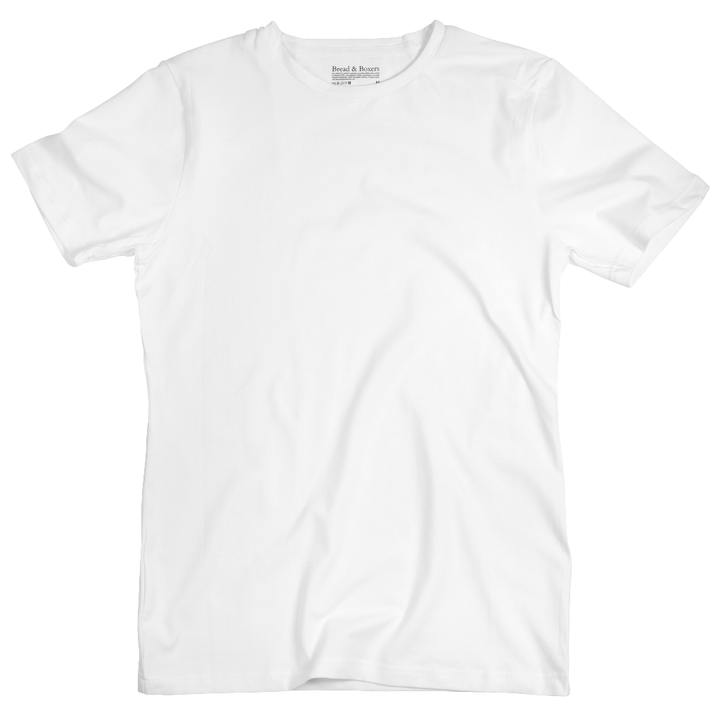 Bread & Boxers Men's Underwear Bread & Boxers Men's Underwear Crew-Neck | WHITE