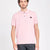 Paul & Shark Organic Cotton Piqué Polo with Iconic Badge | Pink