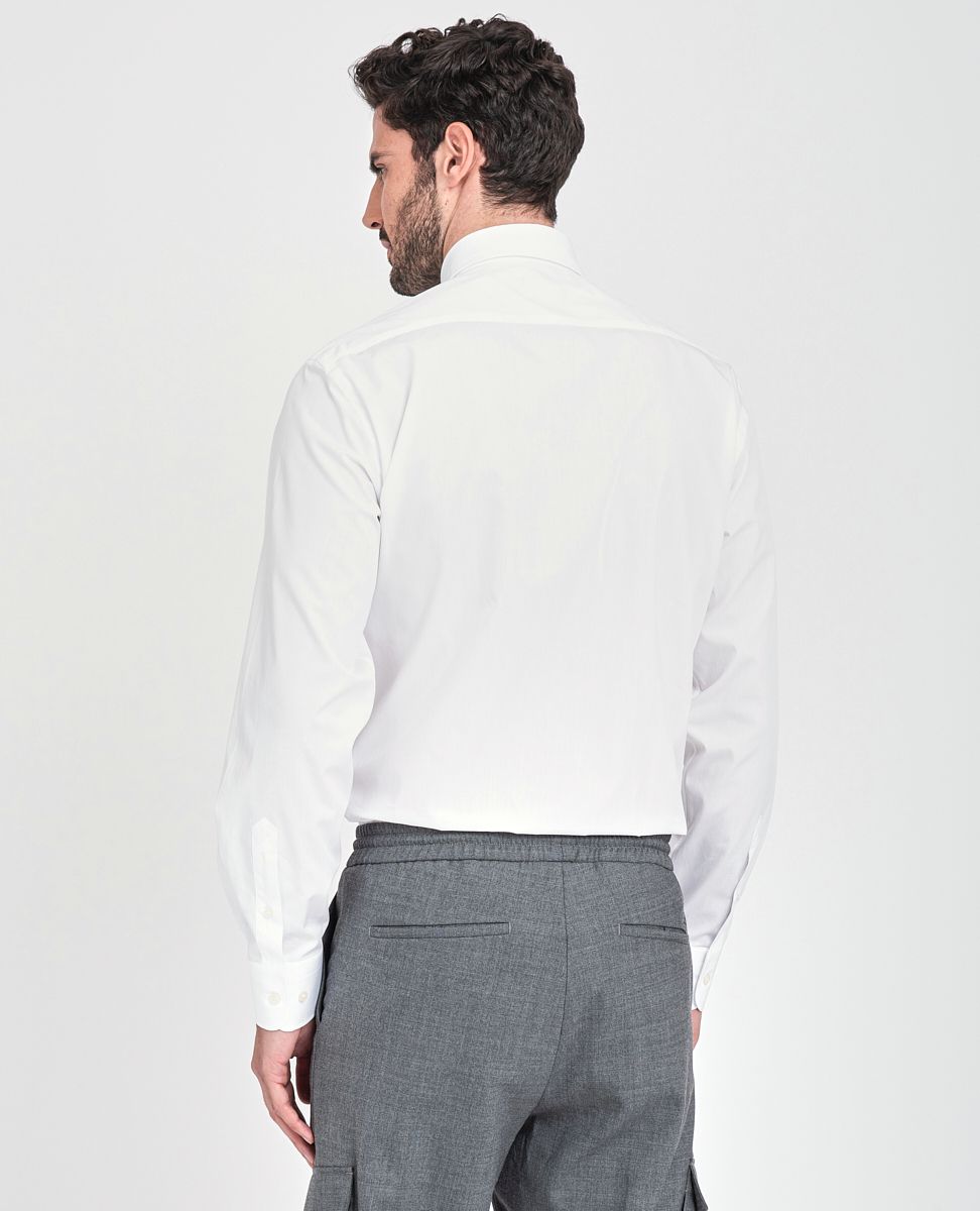 Paul & Shark Cotton Poplin Shirt | White
