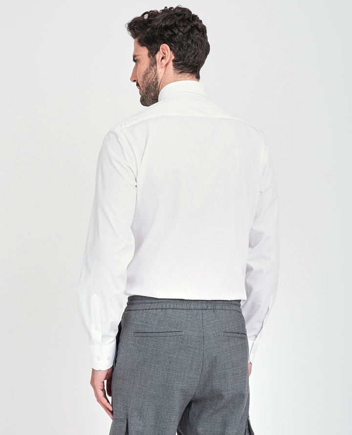 Paul & Shark Cotton Poplin Shirt | White