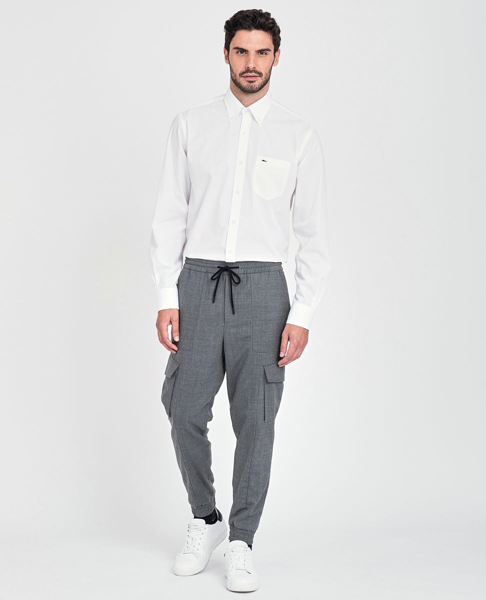 Paul & Shark Cotton Poplin Shirt | White