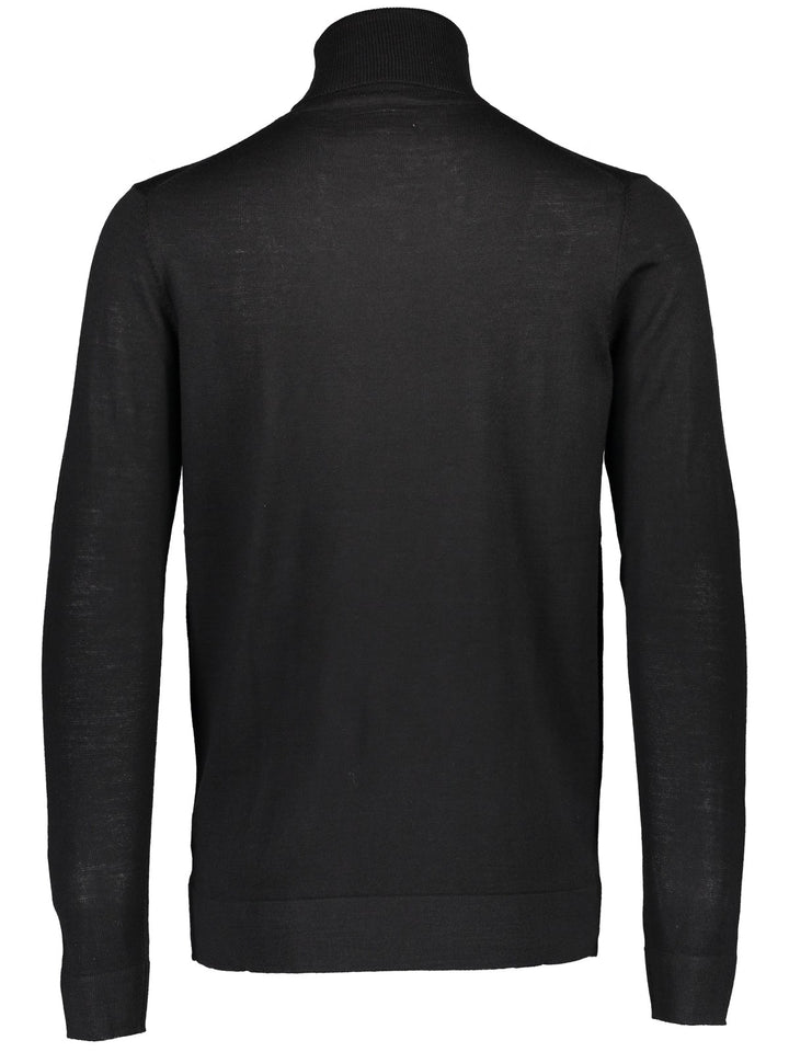 Lindbergh Sweater Roll neck | Black