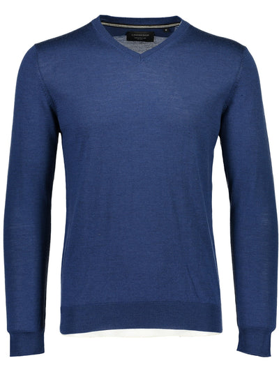 Lindbergh Sweater Jumper V | Blue