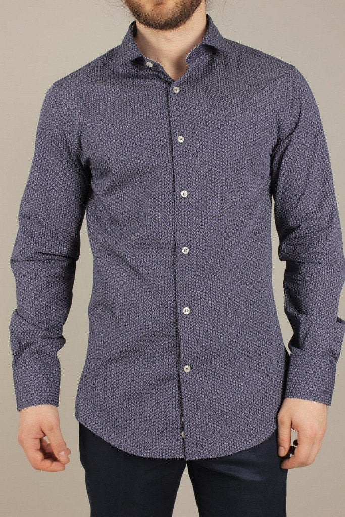 PAUL & SHARK Men's Shirt Paul & Shark Shirt | Blue - Shark fit
