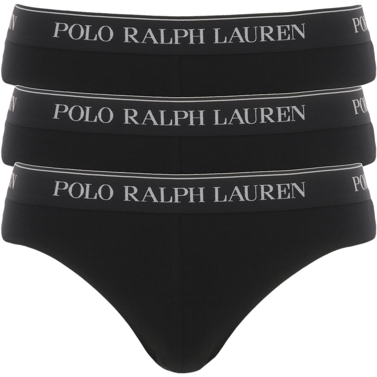 Ralph Lauren Low Rise Brief 3 Pack | Black