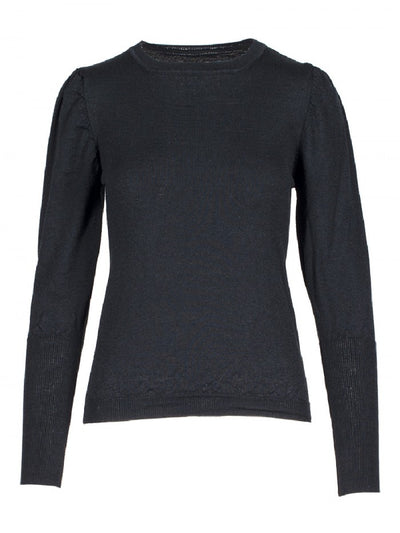 Anonyme Sweater Ruffled Sleeve | Black