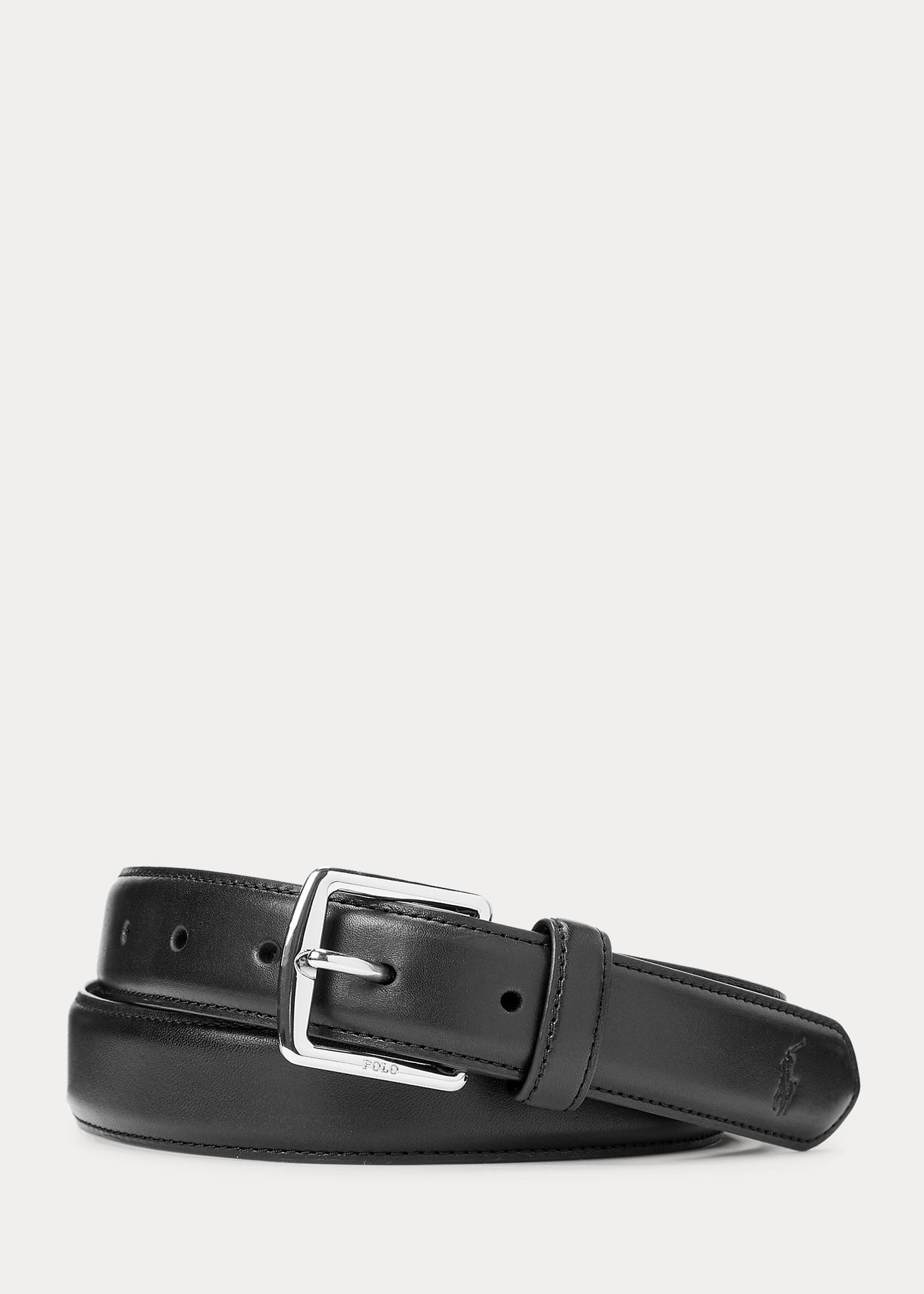 Ralph Lauren Full-Grain Leather Dress Belt | Black