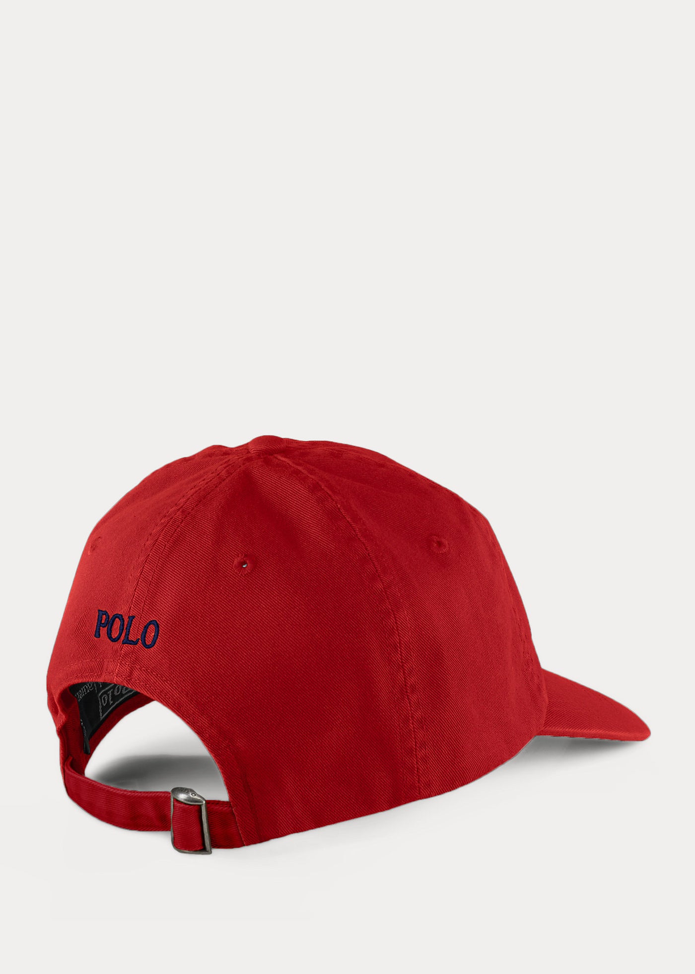 Ralph Lauren Cotton Chino Baseball Cap | Red